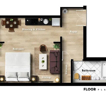 Arbio I Spacious In Center *